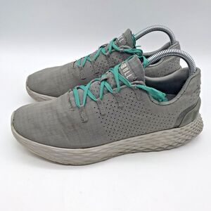 NoBull Project Ripstop Gray Sneaker Men's 6.5 Women’s 8 Running Trainer Gym Shoe